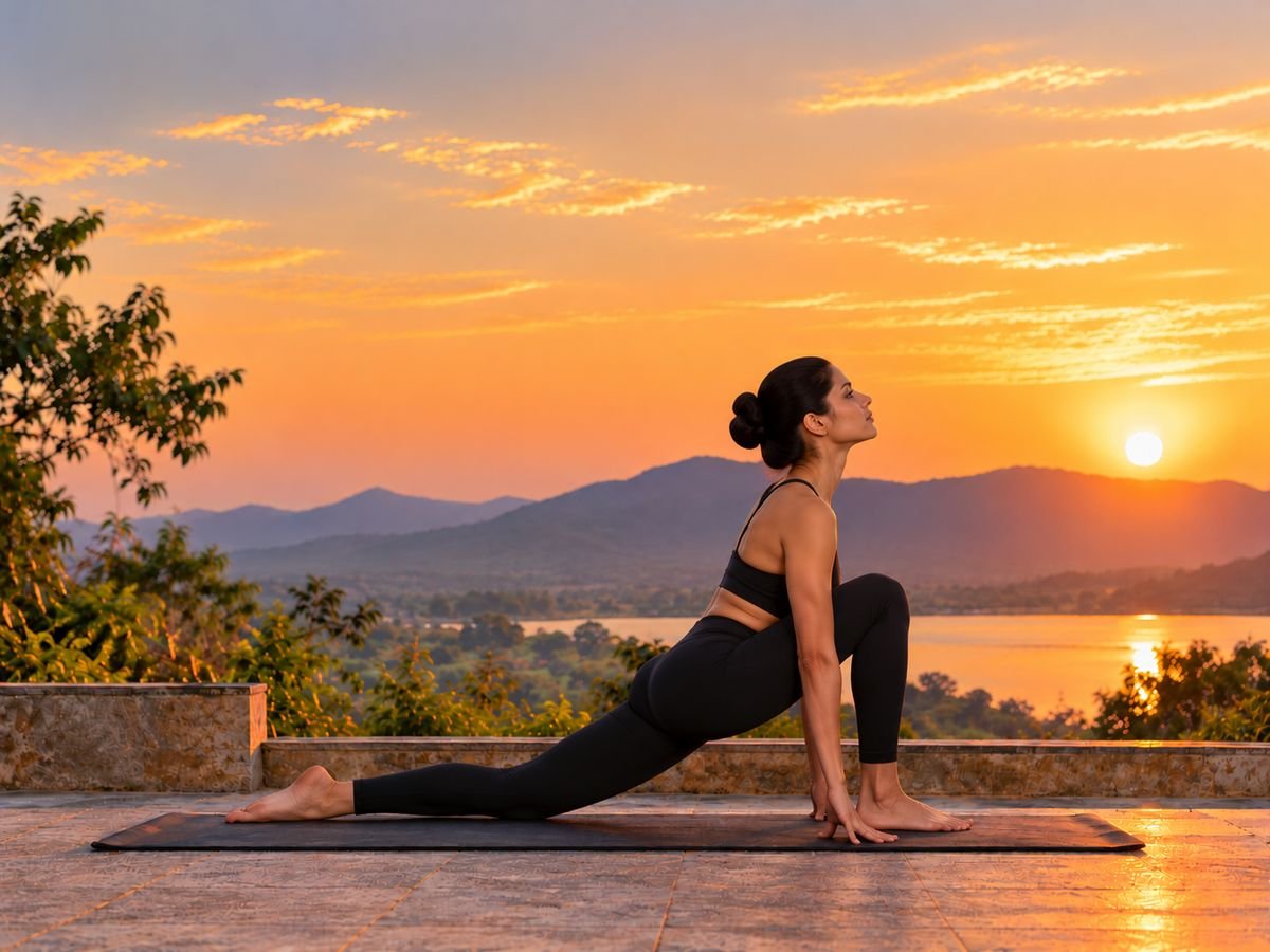 Step 4, Ashwa Sanchalanasana
